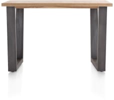 bords effet tronc d'arbre + V-forme pied metal