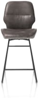 barstoel zwart frame (ROB) - draaibaar - combi Secilia & Toba
