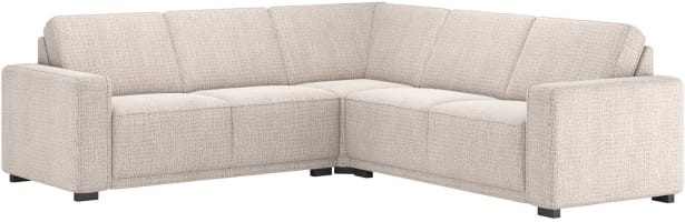 2 zits arm links - hoek vierkant - 2,5 zits arm rechts