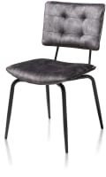chaise - off black - tissu Karese
