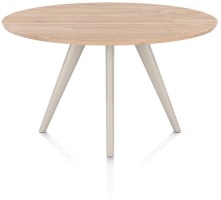 eetkamertafel 125 cm, rond, 4 poot