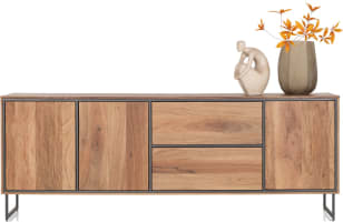 dressoir 240 cm - 3-deuren + 2-laden
