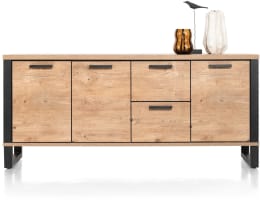 dressoir 190 cm - 3-deuren + 2-Laden