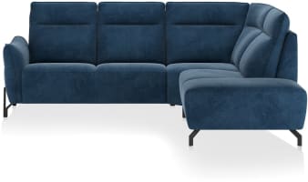 2 places accoudoir gauche - partie d'angle - ottomane petite droite