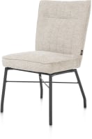 chaise - ressorts ensachés 4-pieds - Vada crème