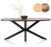 eetkamertafel ovaal 180 x 98 cm