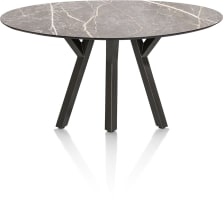 eetkamertafel - ellips - 180 x 100 cm.