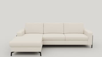 longchair links - 3-zits arm rechts - arm 4 - poot 13 cm. - vada