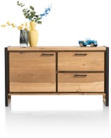 buffet 140 cm - 1-porte + 2-tiroirs