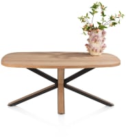 eetkamertafel ovaal 180 x 110 cm