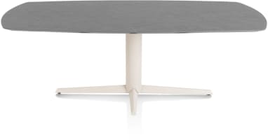 TISCH OVAAL 210 X 105 CM. - CENTRALE POOT - CRÈME