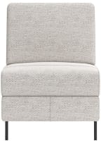 1-place sans accoudoirs