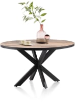 Tisch rund 130 x 110 cm