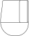 Ottomane small - rund - rechts