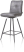 chaise de bar pivotante - pieds graphite