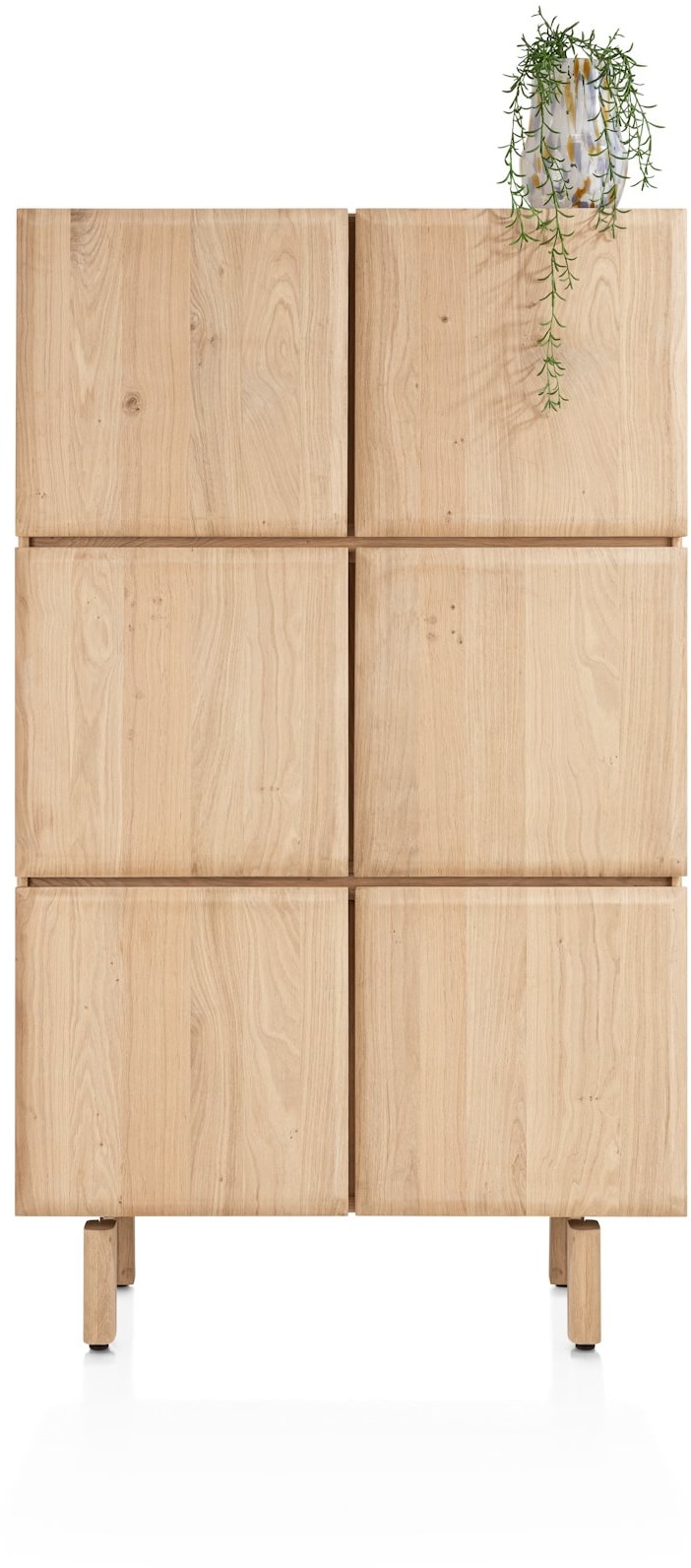 Azulo, bergkast 100 cm - 6-deuren (+ 2-laden binnenin)