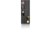 H&H - Philadelphie - petite armoire 75 cm - 3-portes + 5-niches (+ LED)