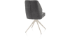 Henders and Hazel - Bell - eetkamerstoel - creme frame - draaibaar - relax - pocket - stof Calabria