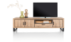 H&H - Édimbourg - buffet bas 210 cm - 3-portes + 1-tiroir + 1-niche (+ LED)