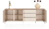 XOOON - ADDISON - dressoir 240 cm - 3 deuren + 3 laden
