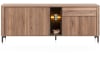 H&H - MIMOSA - buffet 230 cm - 4 portes, 1 tiroir, 2 niches - + LED