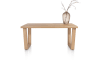 H&H - Bukavu - table 150 x 100 cm - pied bois en V