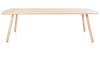 XOOON - Niora - eetkamertafel 270 x 100 cm - rechthoek - houten poot