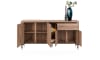 H&H - MIMOSA - buffet 190 cm - 4 portes, 1 tiroir, 2 niches - + LED