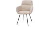 H&H - Marius - chaise à accoudoirs - 4-pieds