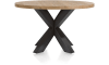 Henders and Hazel - Metalox - Industrieel - eetkamertafel rond 130 cm