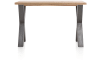 H&H - Brasilia - Industriel - table de bar 160 x 90 cm (hauteur: 92 cm)