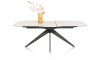 XOOON - Padova - Auszugtisch 180 (+ 60) x 90 cm - Keramik auf Glas