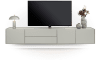 XOOON - Noon - Lowboard 240 cm - 3-Tueren + 2-Laden - komplet silk grey