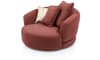 XOOON - Cervos - Sessel drehbar - rund 130cm inkl. 1 Kissen 60x60 + 1 Kissen 45x45