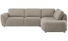 XOOON - Merano - Sofas - 2,5 Sitzer links - Ottomane gross rechts