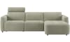 Henders & Hazel - Rochelle - Sofas - 3 Sitzer links elektrisch verstellbar mit Kopfstuetze - Longchair rechts
