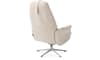 H&H - Vintimille - fauteuil (incl. pouf) - silk grey