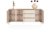 XOOON - ADDISON - dressoir 200 cm - 3 deuren + 3 laden