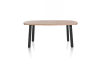 H&H - Édimbourg - table 180 x 108 cm - 4 pieds - métal