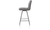 H&H - Noé - Industriel - chaise de bar pivotante - pieds graphite
