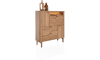 Happy@Home - Zade - highboard 125 cm - 2-deuren + 2-laden + 1-klep + 1-niche (+ LED)