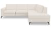 XOOON - Denver - Minimalistisches Design - Sofas - Ecksofa rechts - Stoff Ponti