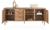Happy@Home - Zade - dressoir 220 cm - 3-deuren + 3-laden