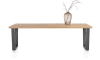 H&H - Bukavu - table 230 x 100 cm - pied métal en V
