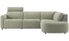 Henders & Hazel - Rochelle - Sofas - 3 Sitzer links elektrisch verstellbar mit Kopfstuetze - Ottomane gross rechts