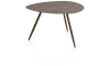 XOOON - Salutina - salontafel 68 x 68 cm - 3 pootjes - steelbrown