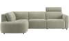 Henders & Hazel - Rochelle - Sofas - Ottomane gross links - 3 Sitzer rechts elektrische verstellbar mit Kopfstuetze