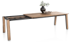 H&H - Messine - table à rallonge 200 (+ 80) x 100 cm