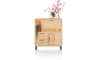 Henders & Hazel - Pavie - Highboard 125 cm - 1-Tür + 2-Laden + 1-Klappe + 3-Nischen (+ LED)