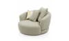 XOOON - Cervos - Fauteuil draaibaar- 130cm, incl. 2 kussens - Stof Vada